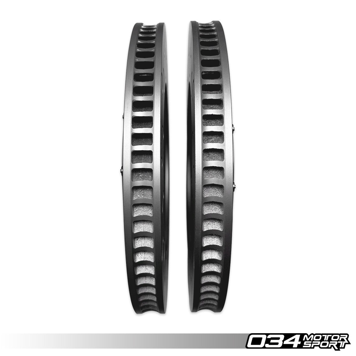 2-Piece Floating Front Brake Rotor 375mm Upgrade for Mk8 Golf R & Audi 8Y S3 - image 5