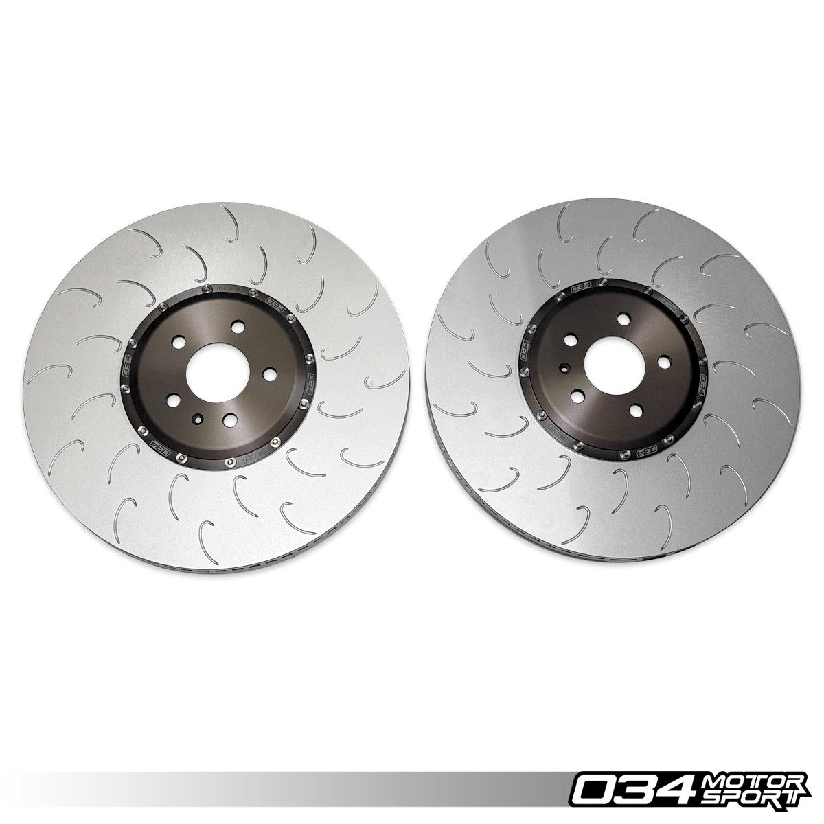 2-Piece Floating Front Brake Rotor Upgrade for Audi C8 RS6 & RS7