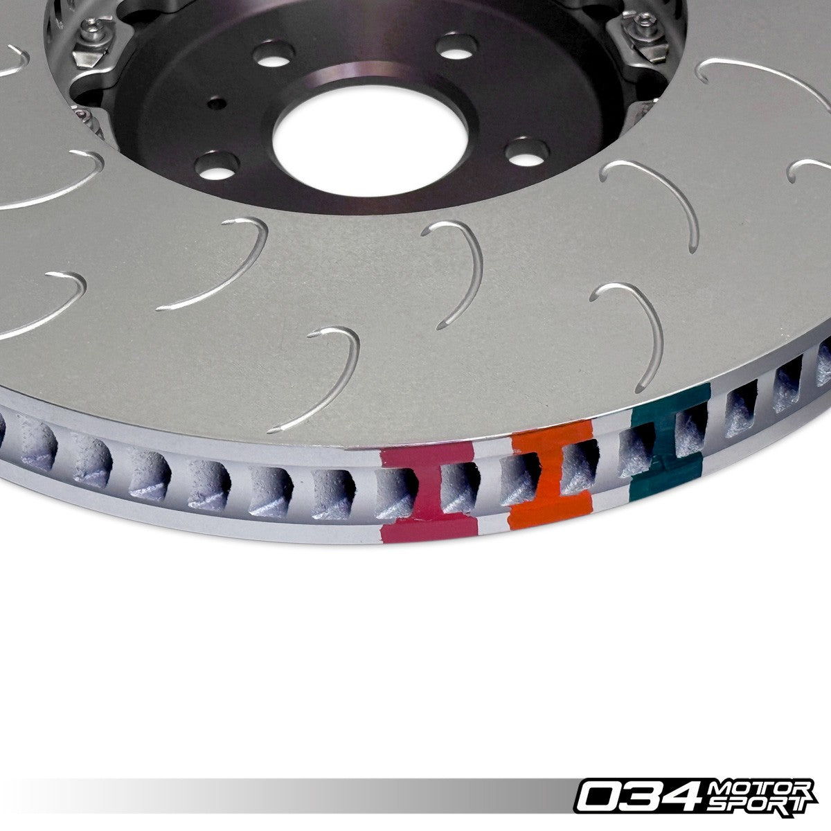 2-Piece Floating Front Brake Rotor Upgrade for Audi C8 RS6 & RS7 - image 3