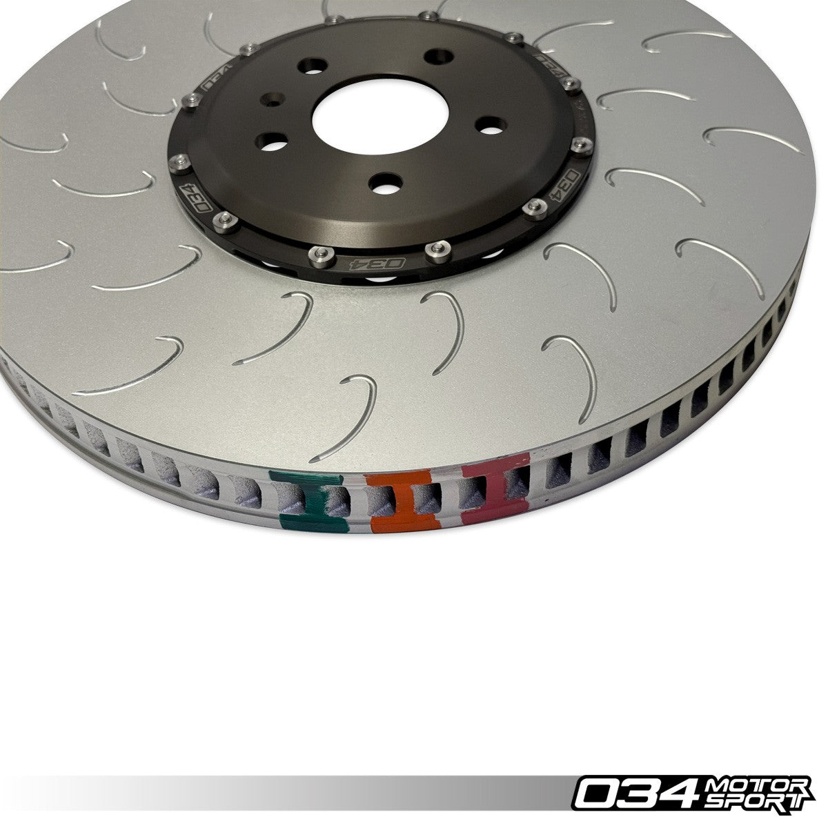 2-Piece Floating Front Brake Rotor Upgrade for Audi C8 RS6 & RS7 - image 4