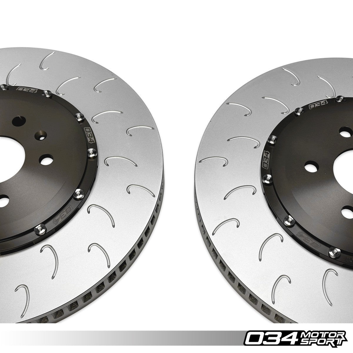 2-Piece Floating Front Brake Rotor Upgrade Kit for 8Y Audi RS3 - image 5