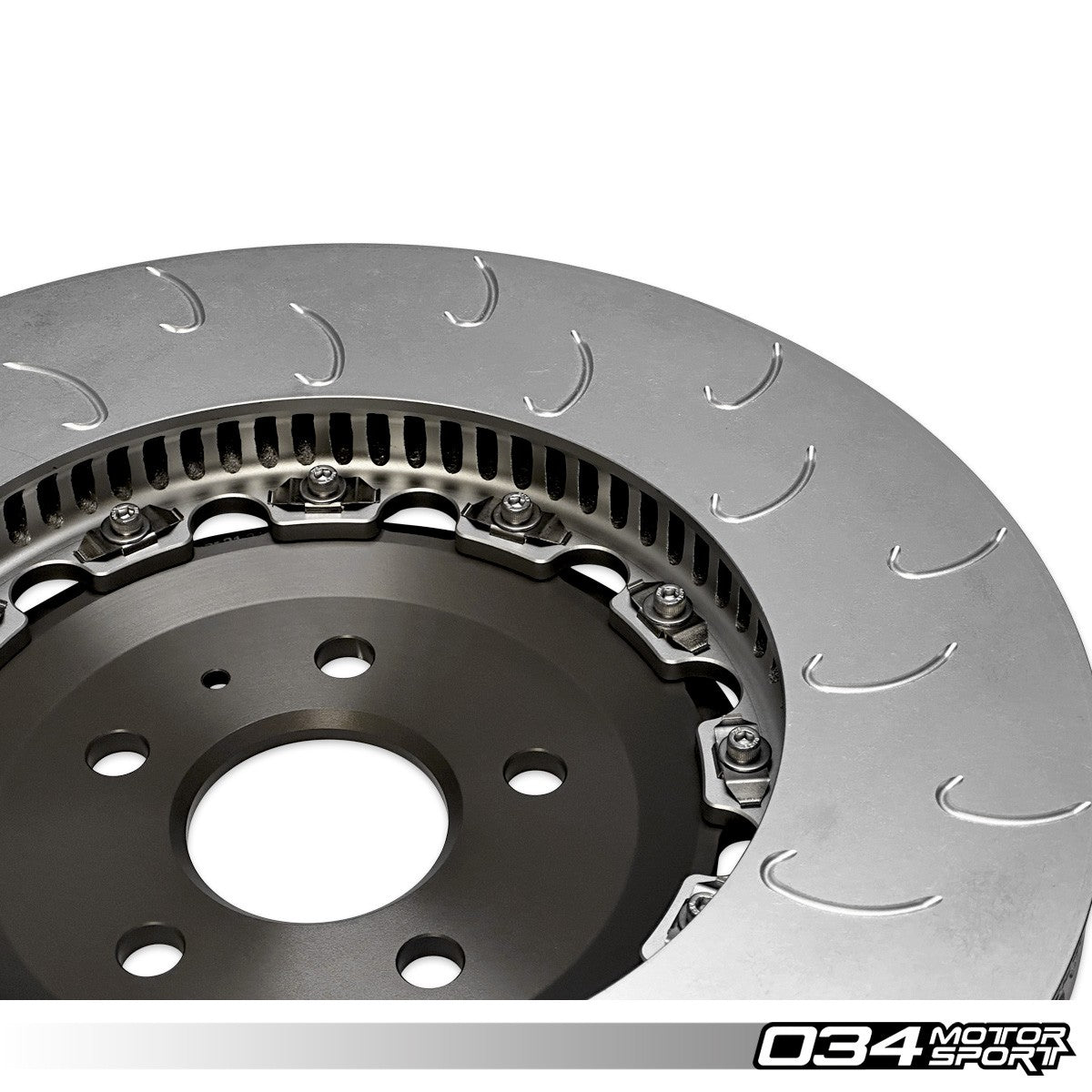 2-Piece Floating Front Brake Rotor Upgrade Kit for 8Y Audi RS3 - image 8