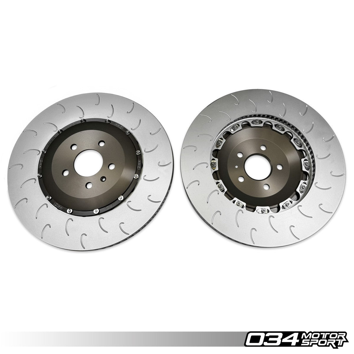 2-Piece Floating Front Brake Rotor Upgrade Kit for Audi 4M/4M.5 SQ7/SQ8 - image 2