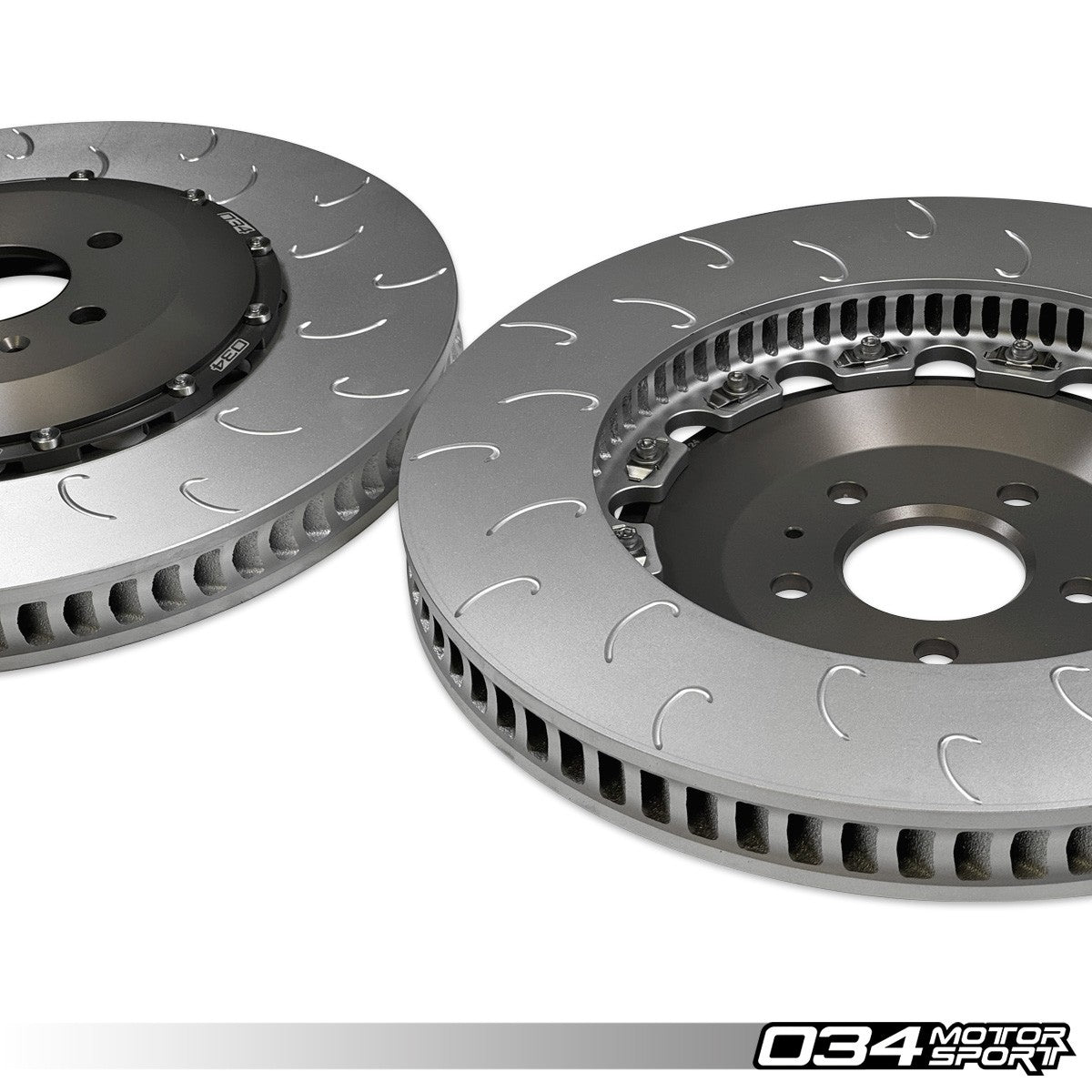 2-Piece Floating Front Brake Rotor Upgrade Kit for Audi 4M/4M.5 SQ7/SQ8 - image 3
