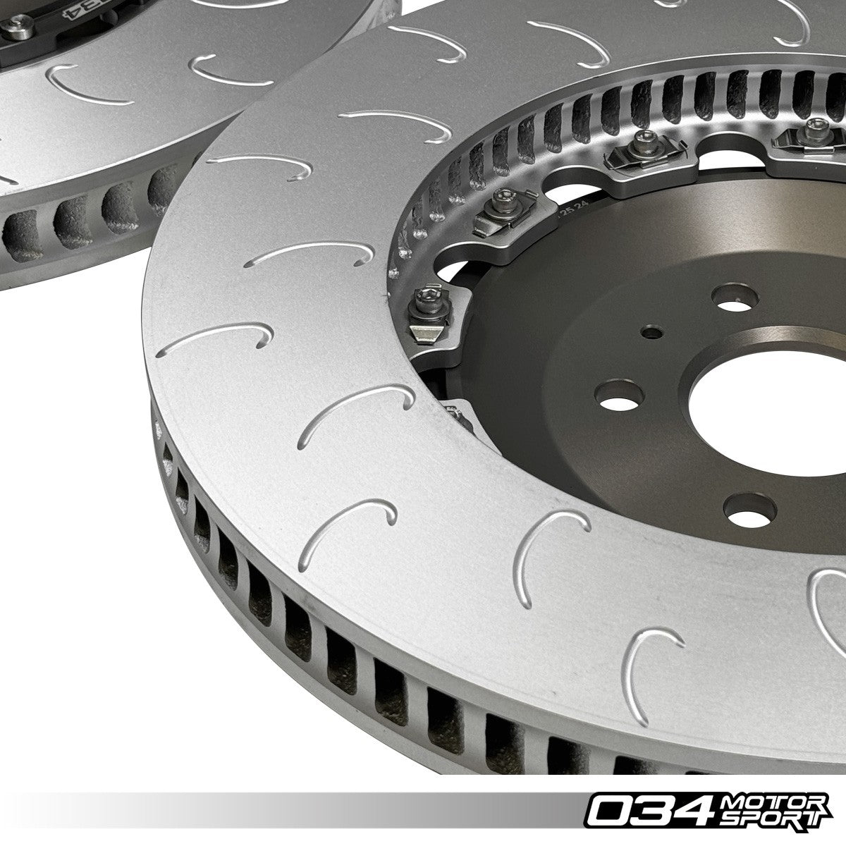2-Piece Floating Front Brake Rotor Upgrade Kit for Audi 4M/4M.5 SQ7/SQ8 - image 4