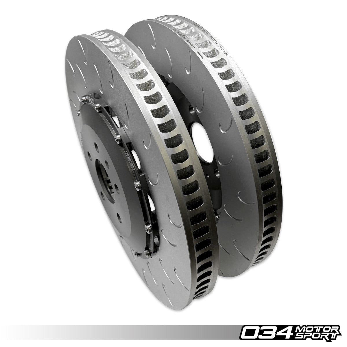 2-Piece Floating Front Brake Rotor Upgrade Kit for Audi 4M/4M.5 SQ7/SQ8 - image 6