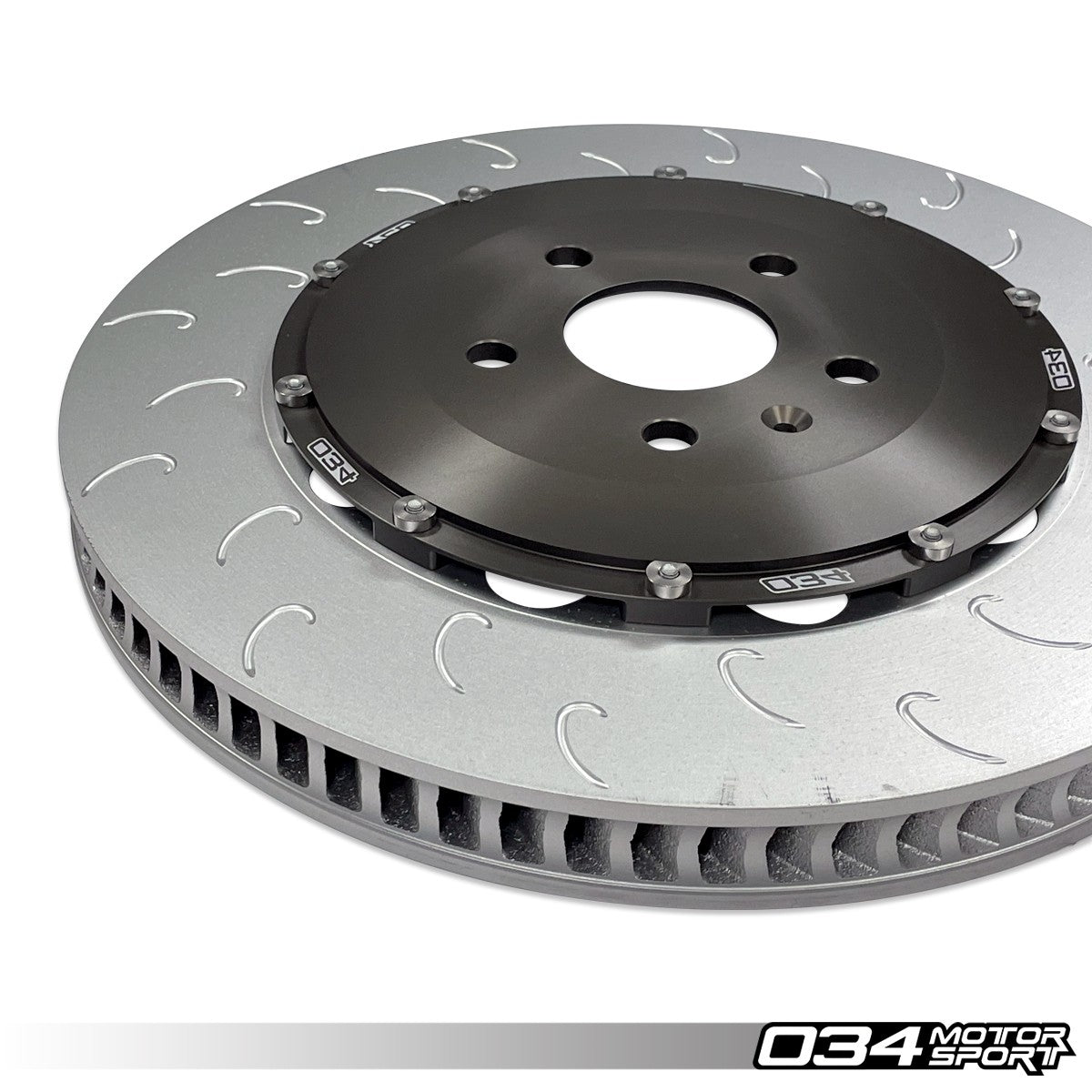 2-Piece Floating Front Brake Rotor Upgrade Kit For Audi 8S TTRS - image 5