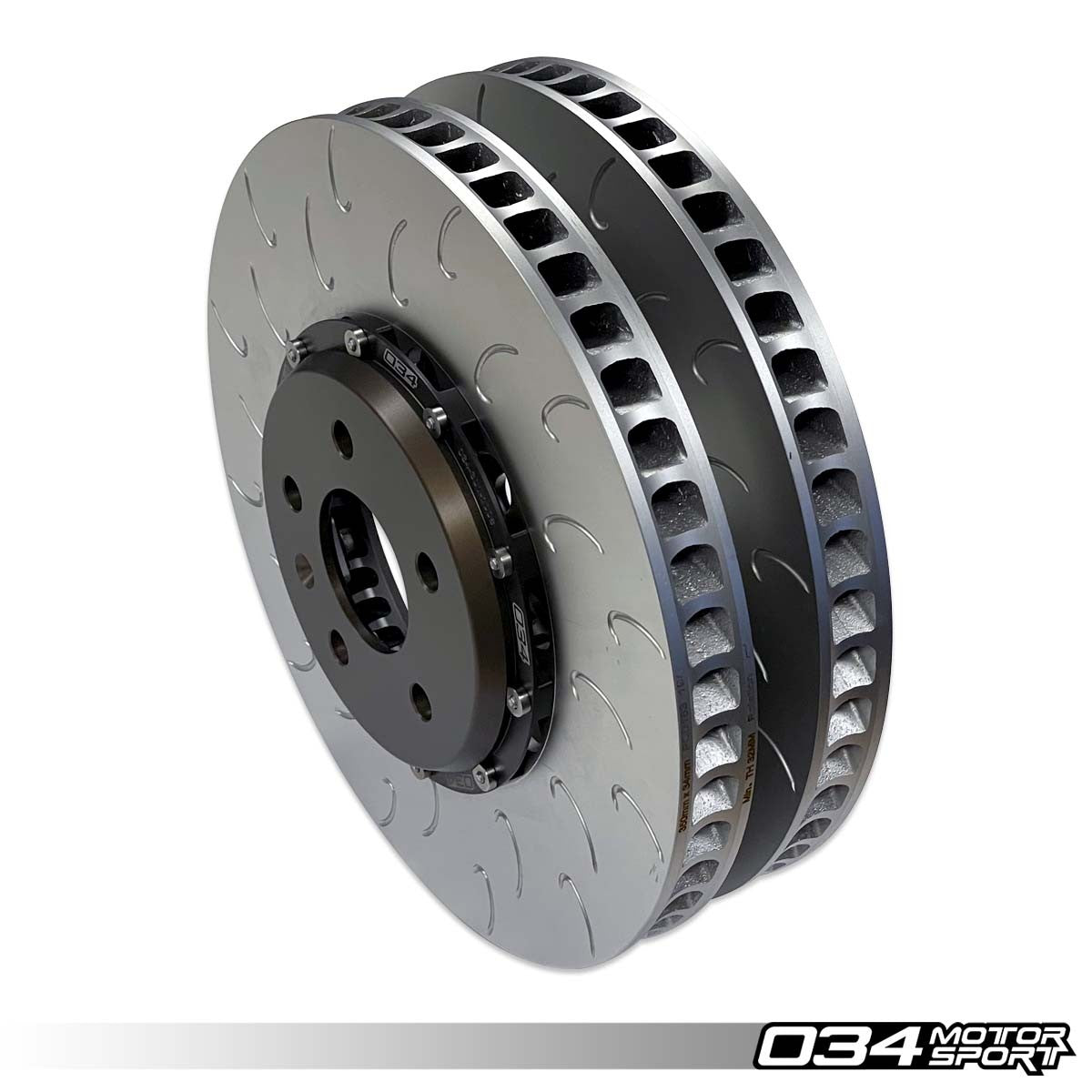 2-Piece Floating Front Brake Rotor Upgrade Kit for Audi B9/B9.5 S4/S5/SQ5 - image 4