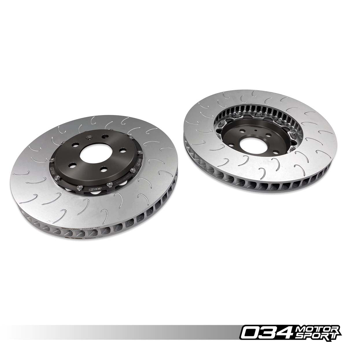 2-Piece Floating Front Brake Rotor Upgrade Kit for Audi B9/B9.5 S4/S5/SQ5 - image 5