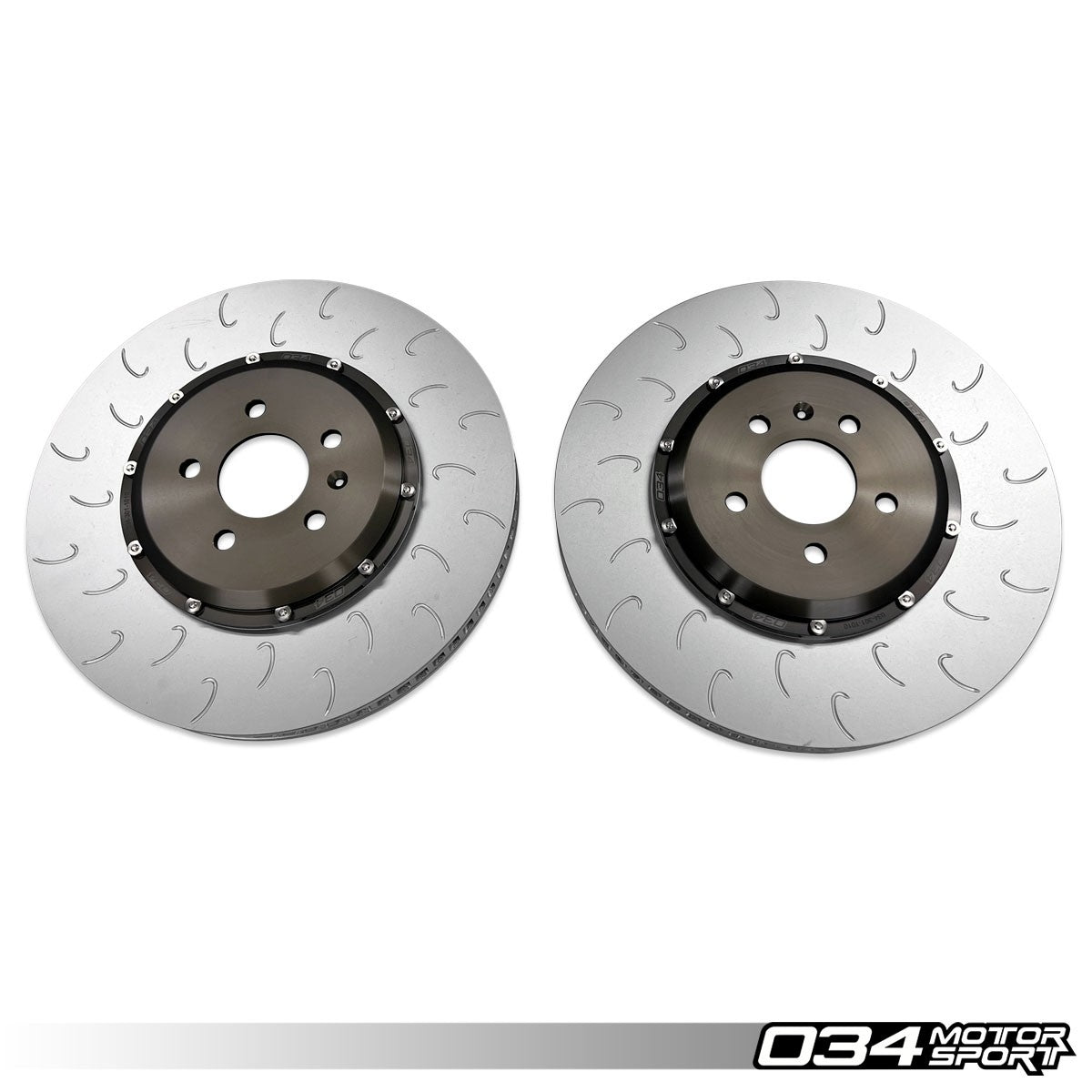 2-Piece Floating Front Brake Rotor Upgrade Kit for Audi B9/B9.5 RS5 & 4M/4M.5 Q7/Q8