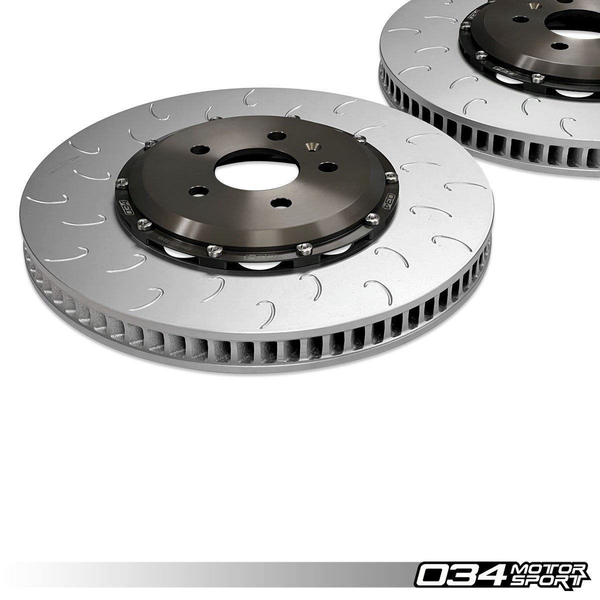 2-Piece Floating Front Brake Rotor Upgrade Kit for Audi B9/B9.5 RS5 & 4M/4M.5 Q7/Q8 - image 3