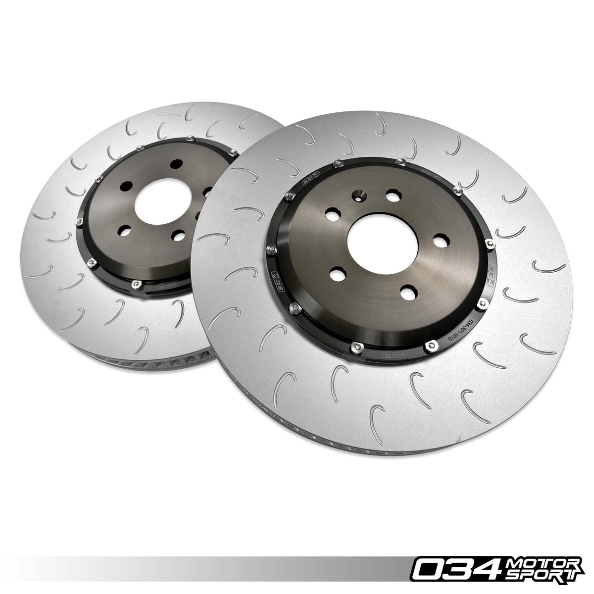 2-Piece Floating Front Brake Rotor Upgrade Kit for Audi B9/B9.5 RS5 & 4M/4M.5 Q7/Q8 - image 4