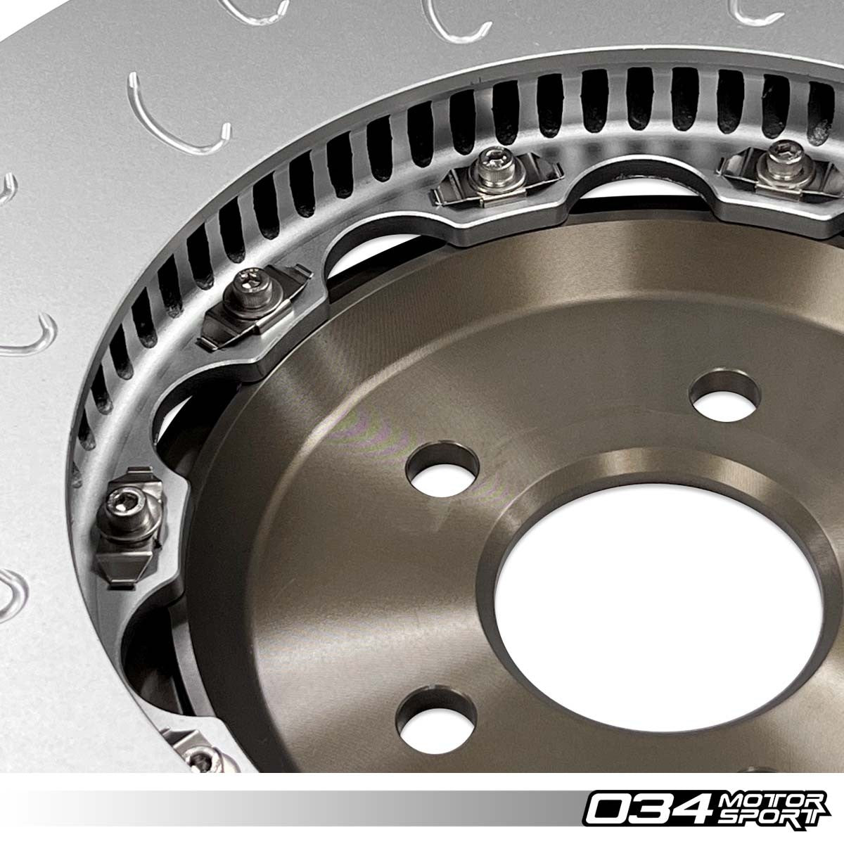 2-Piece Floating Front Brake Rotor Upgrade Kit for Audi B9/B9.5 RS5 & 4M/4M.5 Q7/Q8 - image 6