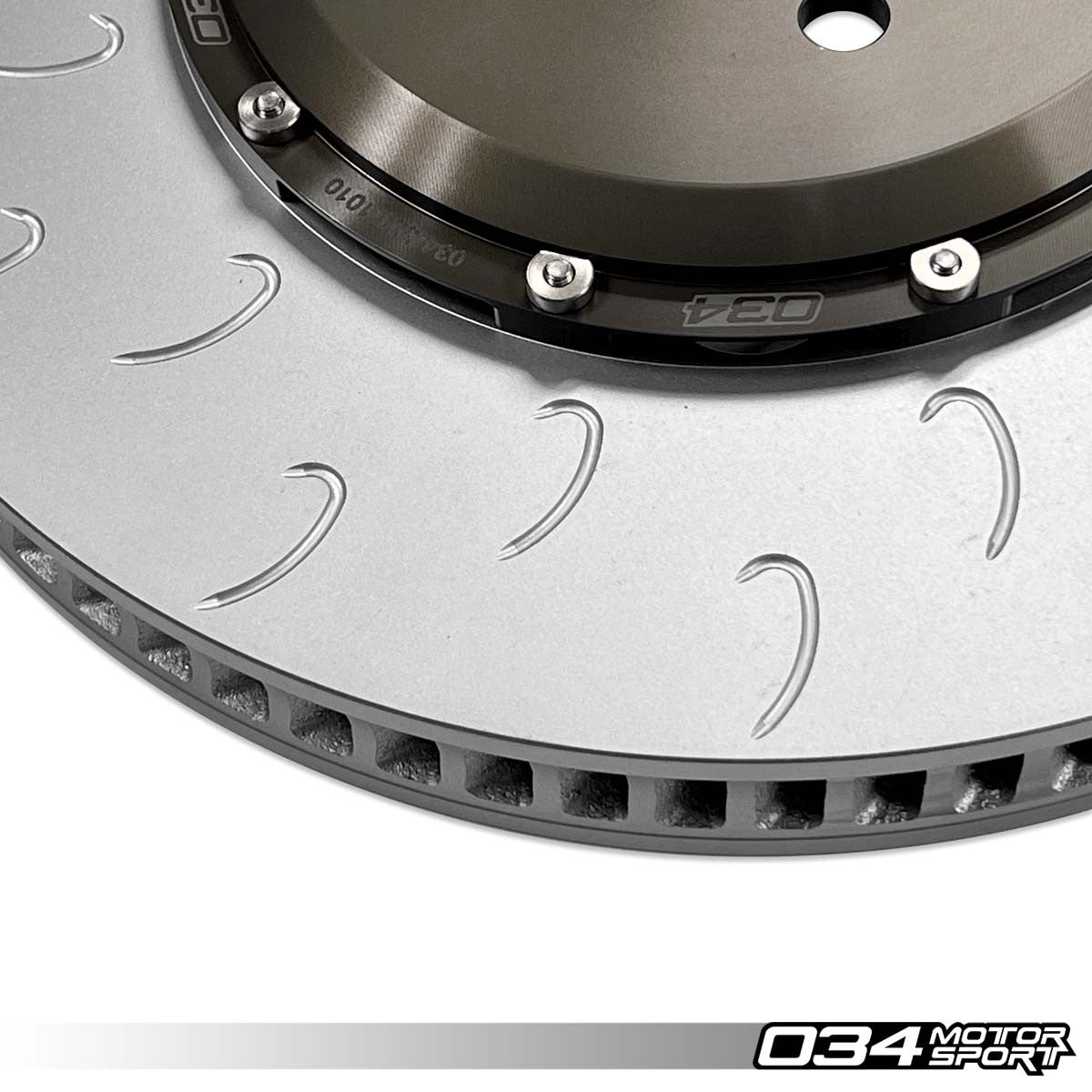 2-Piece Floating Front Brake Rotor Upgrade Kit for Audi B9/B9.5 RS5 & 4M/4M.5 Q7/Q8 - image 5