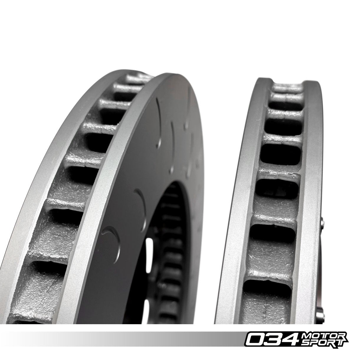 2-Piece Floating Front Brake Rotor Upgrade Kit for Audi C7 S6/S7 - image 6