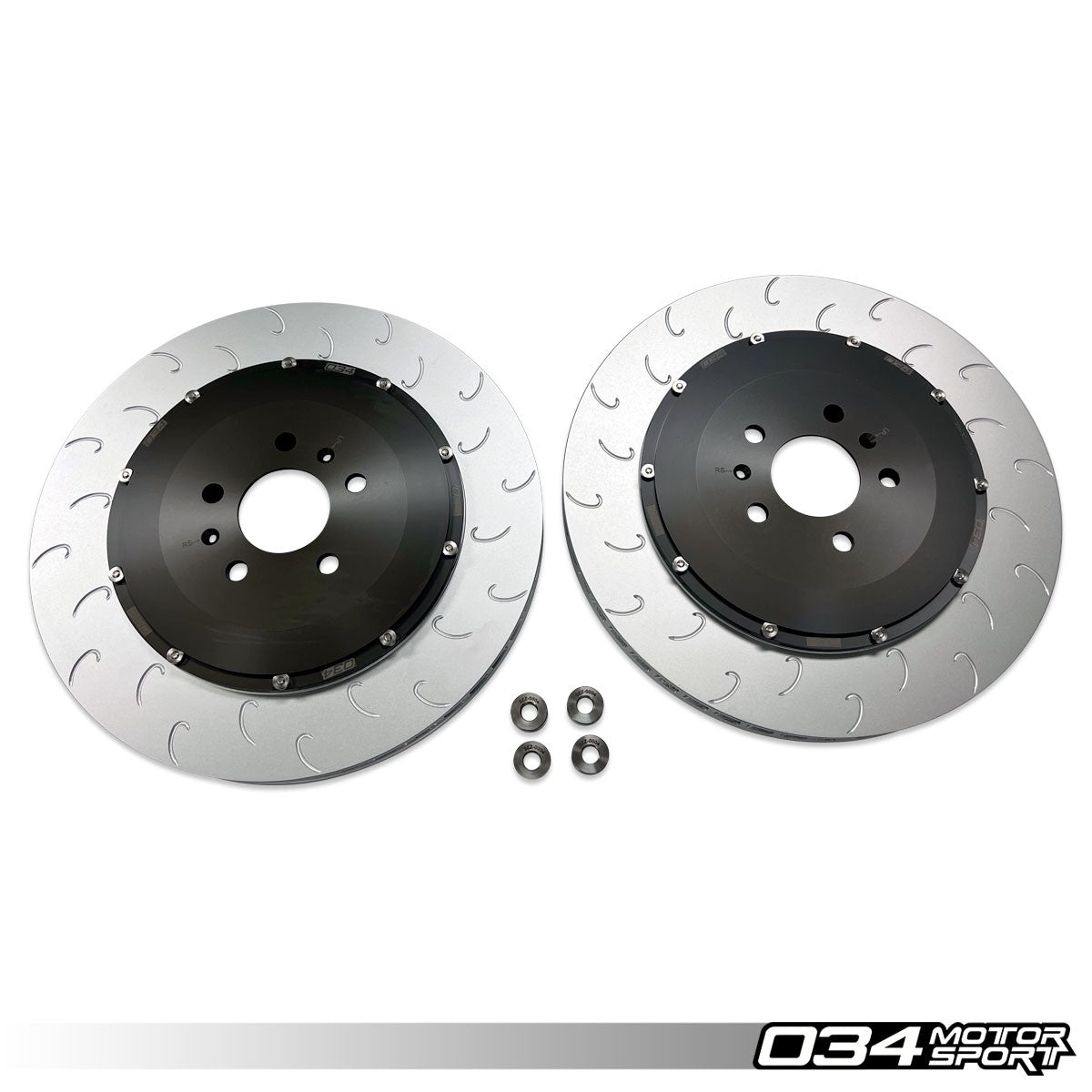 Stage 2 2-Piece 390MM Floating Front Brake Rotor Upgrade Kit, Gen 1 & Gen 1.5 Audi R8 (4.2 V8 & 5.2 V10) - image 2