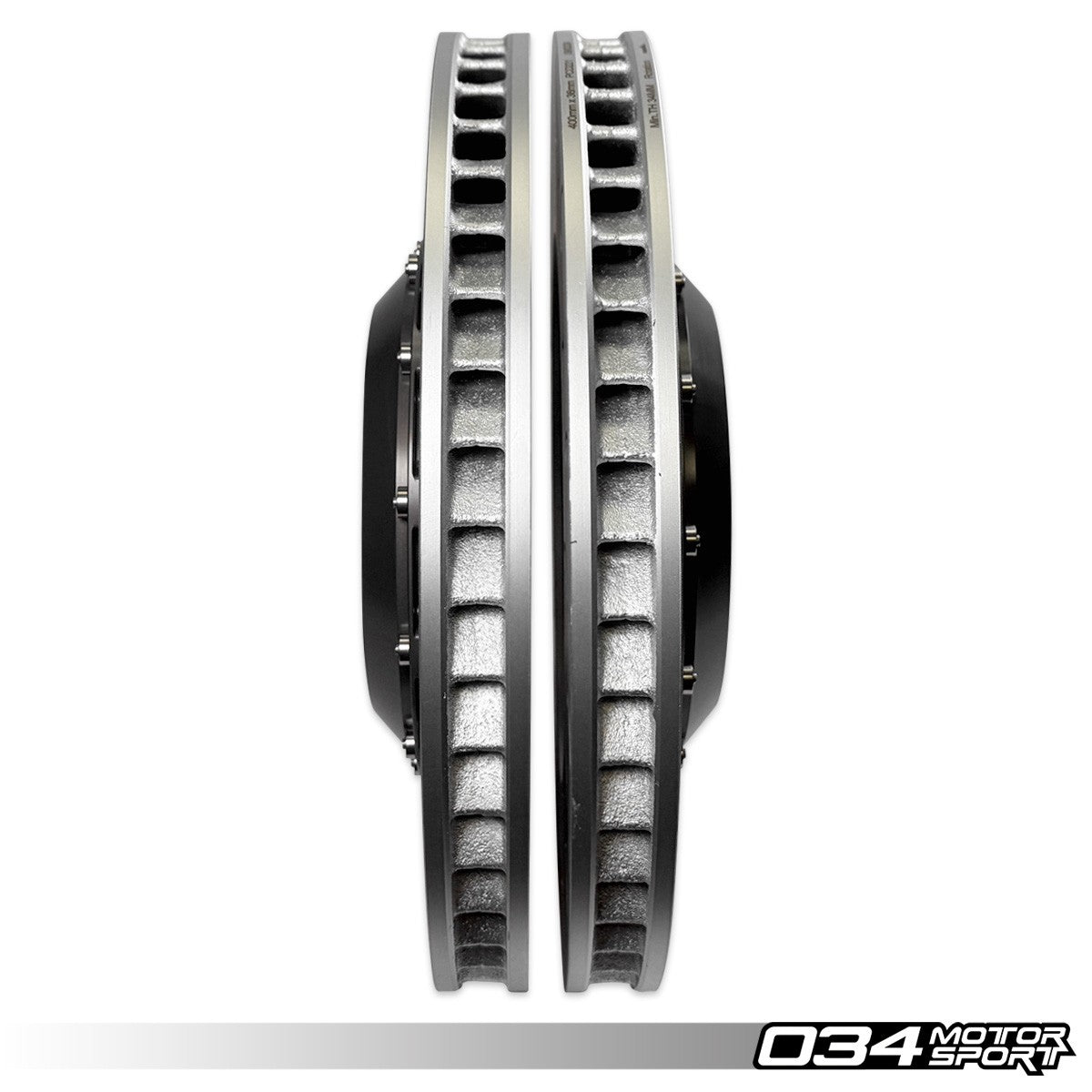 2-Piece Floating Front Brake Rotor Upgrade Kit for F8X BMW M2 Competition/CS, M3/M4 C/CS, & M4 GTS (2NH/2NK - image 4