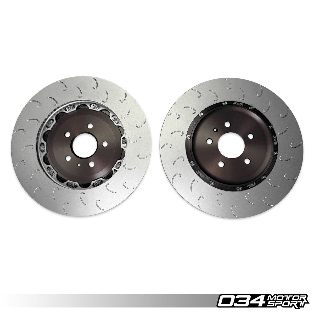 2-Piece Floating Rear Brake Rotor Upgrade for Audi C8 RS6 & RS7