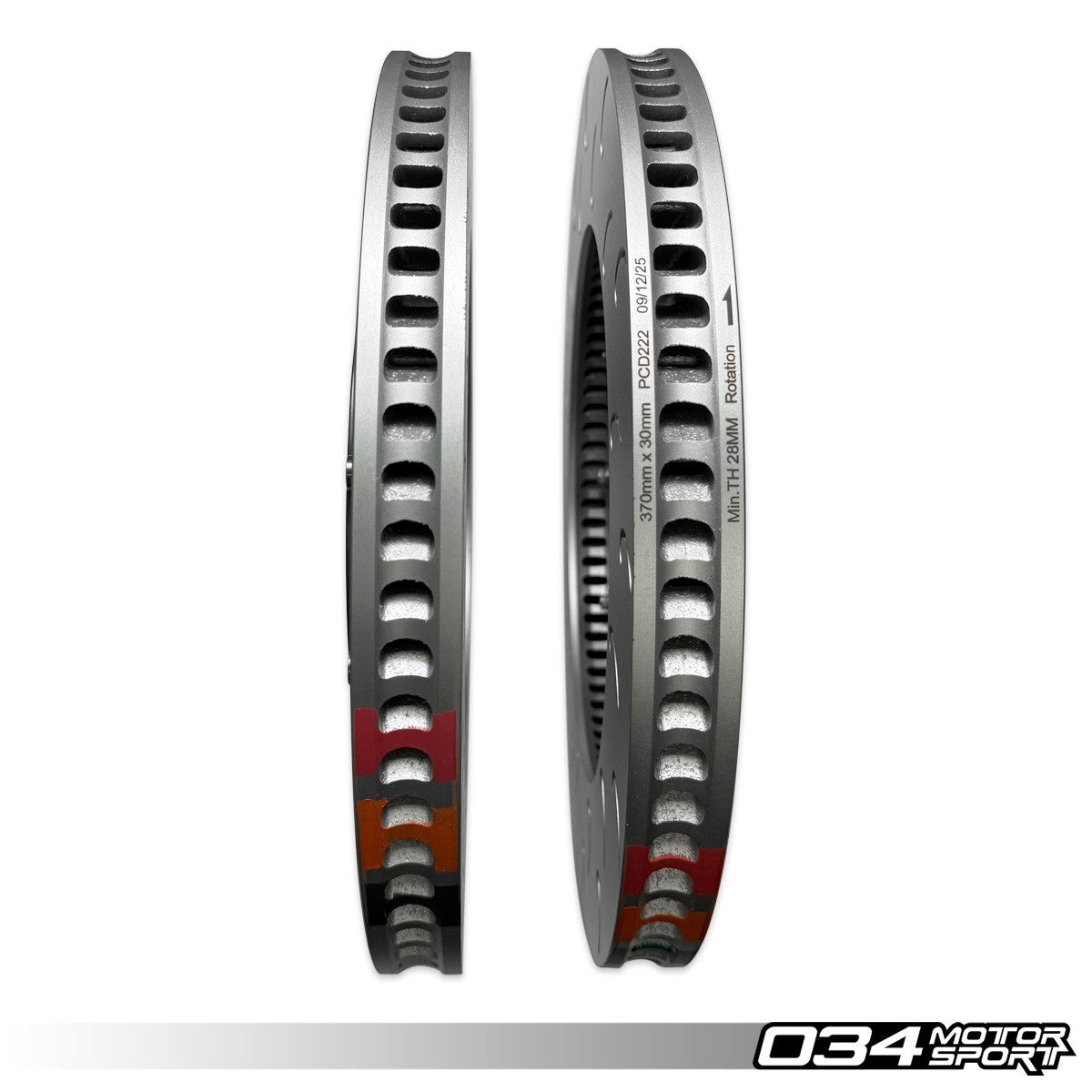 2-Piece Floating Rear Brake Rotor Upgrade for Audi C8 RS6 & RS7 - image 4
