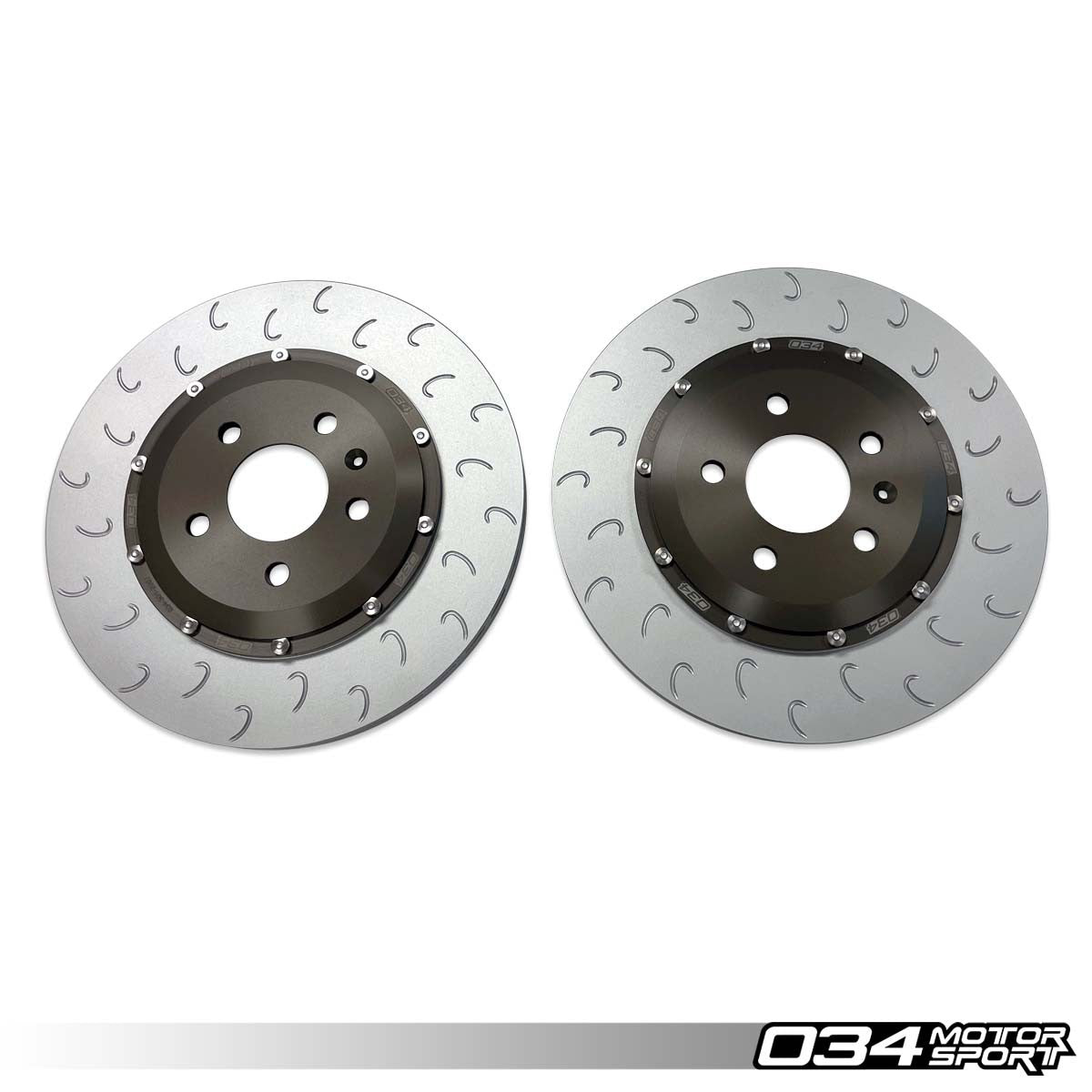 2-Piece Floating Rear Brake Rotor Upgrade Kit for Audi B8/B8.5 S4/S5 & Q5/SQ5
