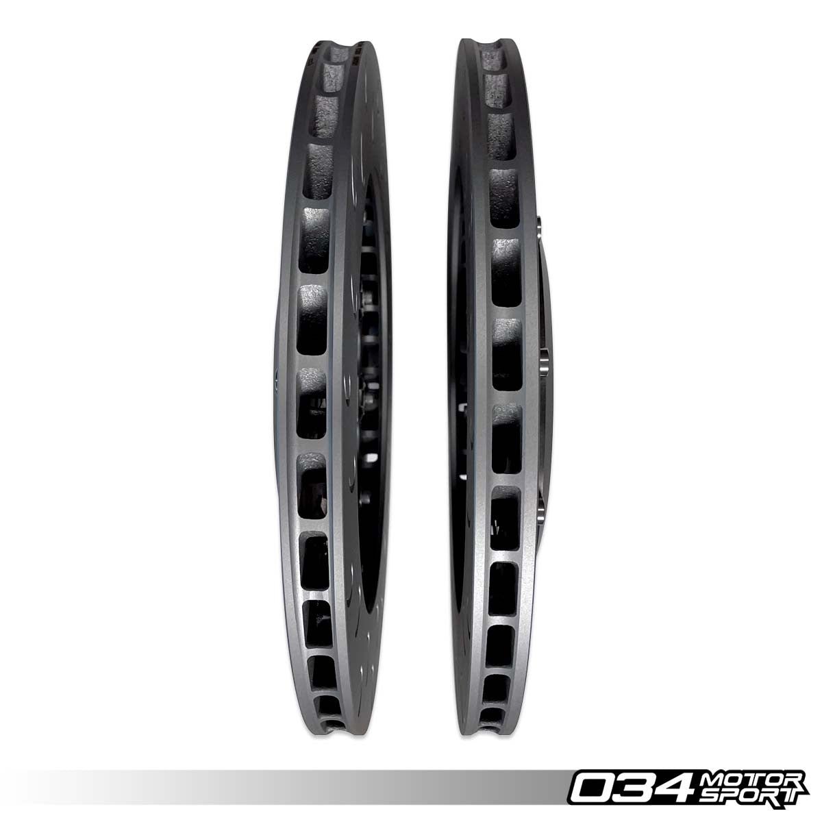 2-Piece Floating Rear Brake Rotor Upgrade Kit for Audi B8/B8.5 S4/S5 & Q5/SQ5 - image 5