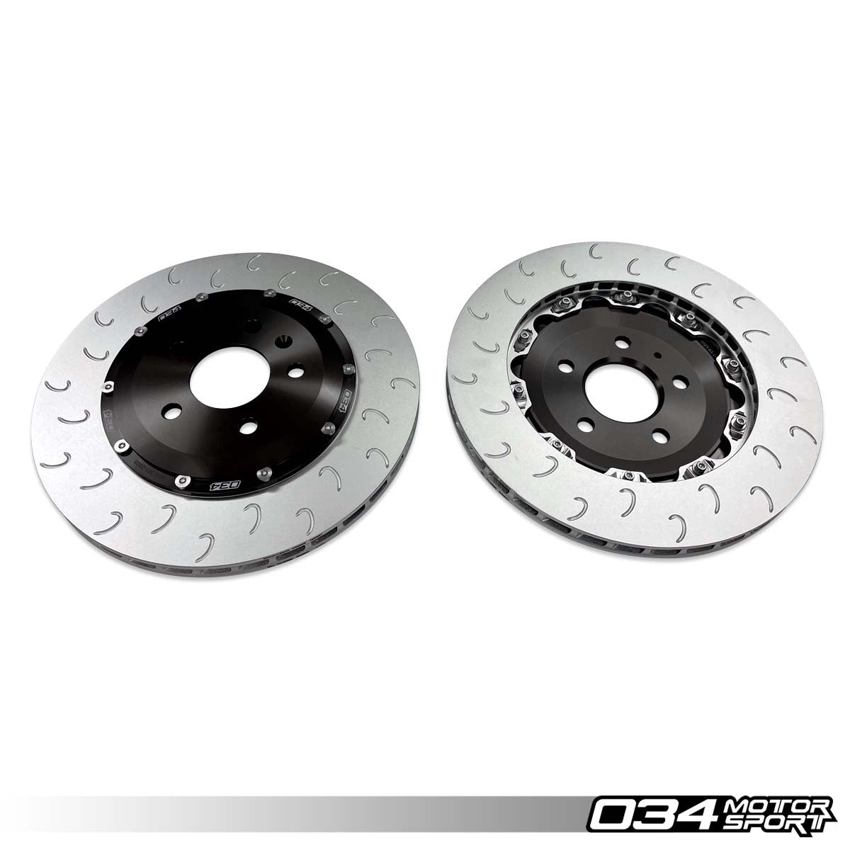 2-Piece Floating Rear Brake Rotor Upgrade Kit for Audi B9/B9.5 S4/S5/SQ5 - image 4