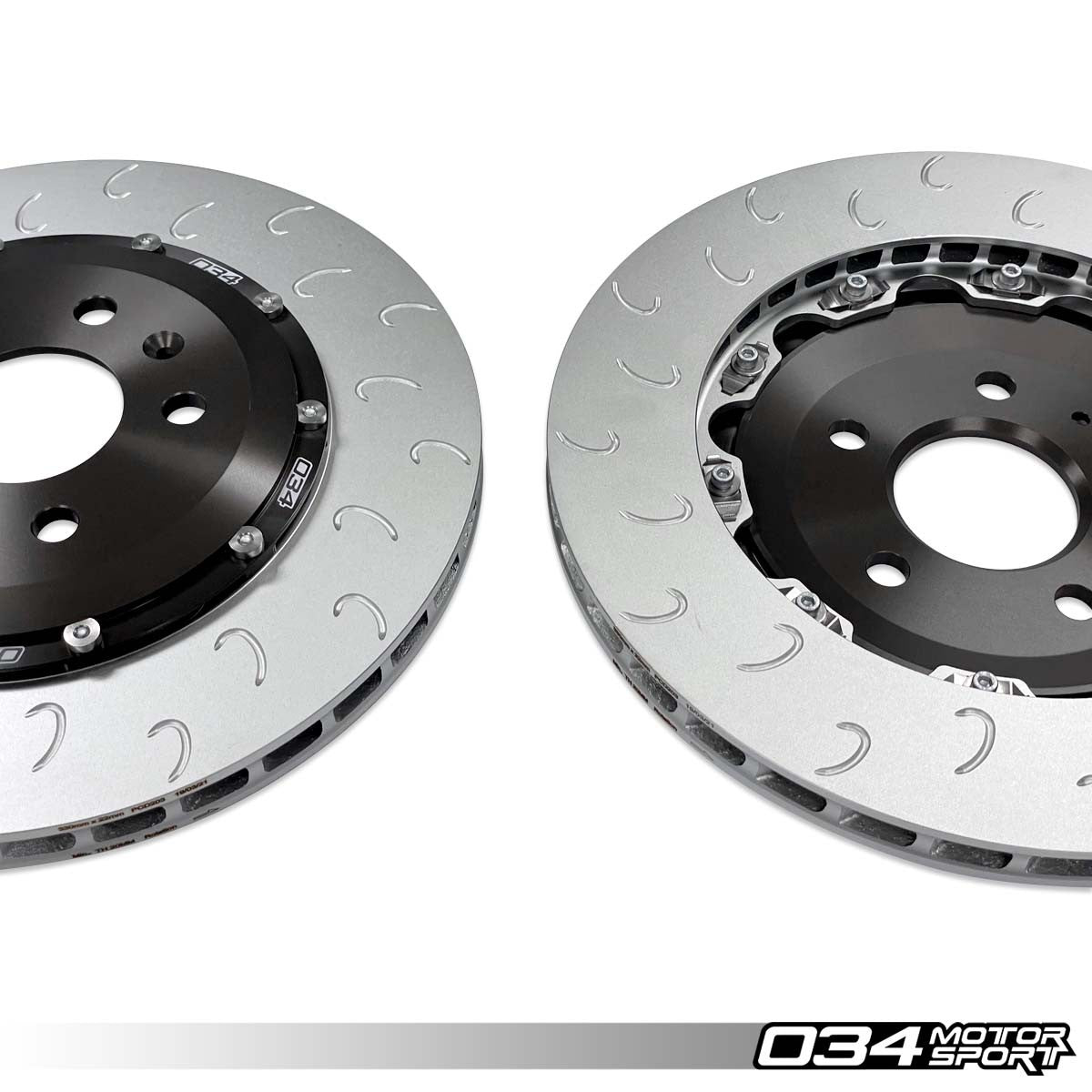 2-Piece Floating Rear Brake Rotor Upgrade Kit for Audi B9/B9.5 S4/S5/SQ5 - image 5