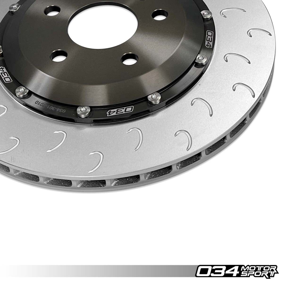2-Piece Floating Rear Brake Rotor Upgrade Kit for Audi B9/B9.5 RS4/RS5 - image 5