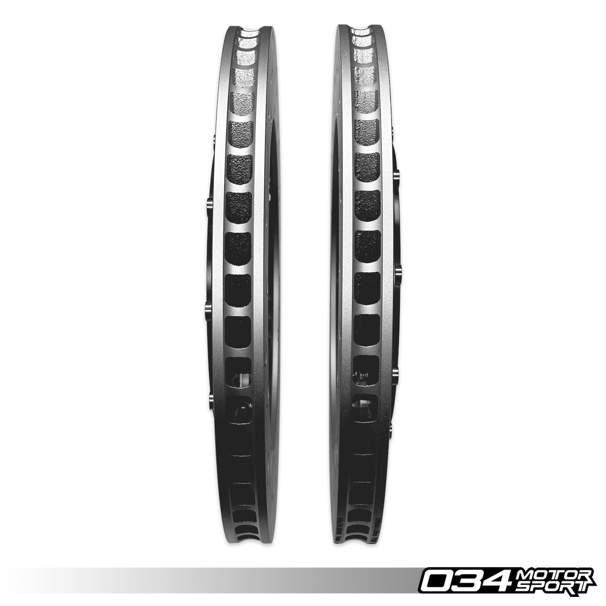 2-Piece Floating Rear Brake Rotor Upgrade Kit for Audi C8 S6/S7, D5 A8/S8, & 4M/4M.5 Q7/SQ7/Q8/SQ8 - image 4