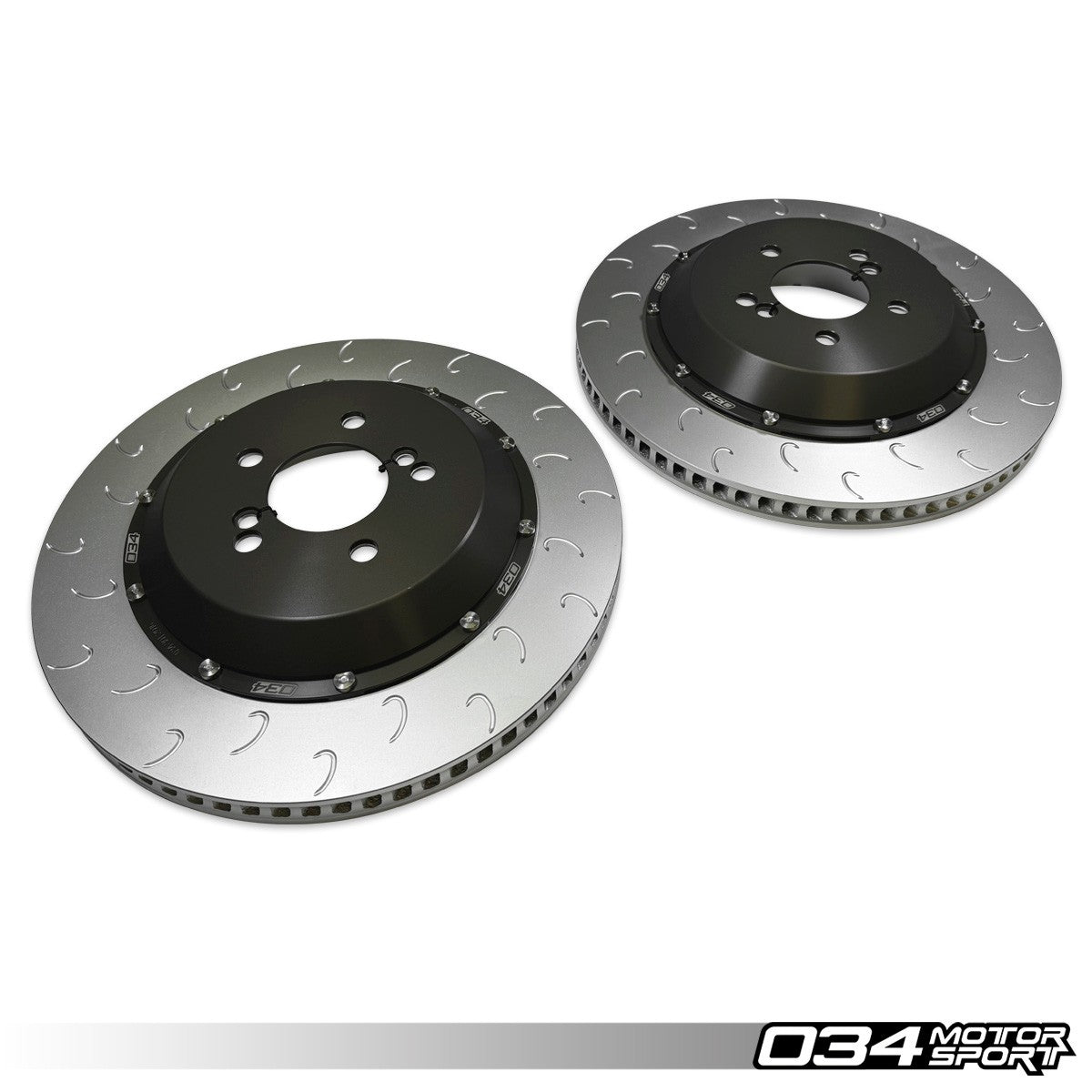 2-Piece Floating Rear Brake Rotor Upgrade Kit for F8X BMW M2 Competition/CS, M3/M4 C/CS, & M4 GTS (2NH/2NK C - image 2