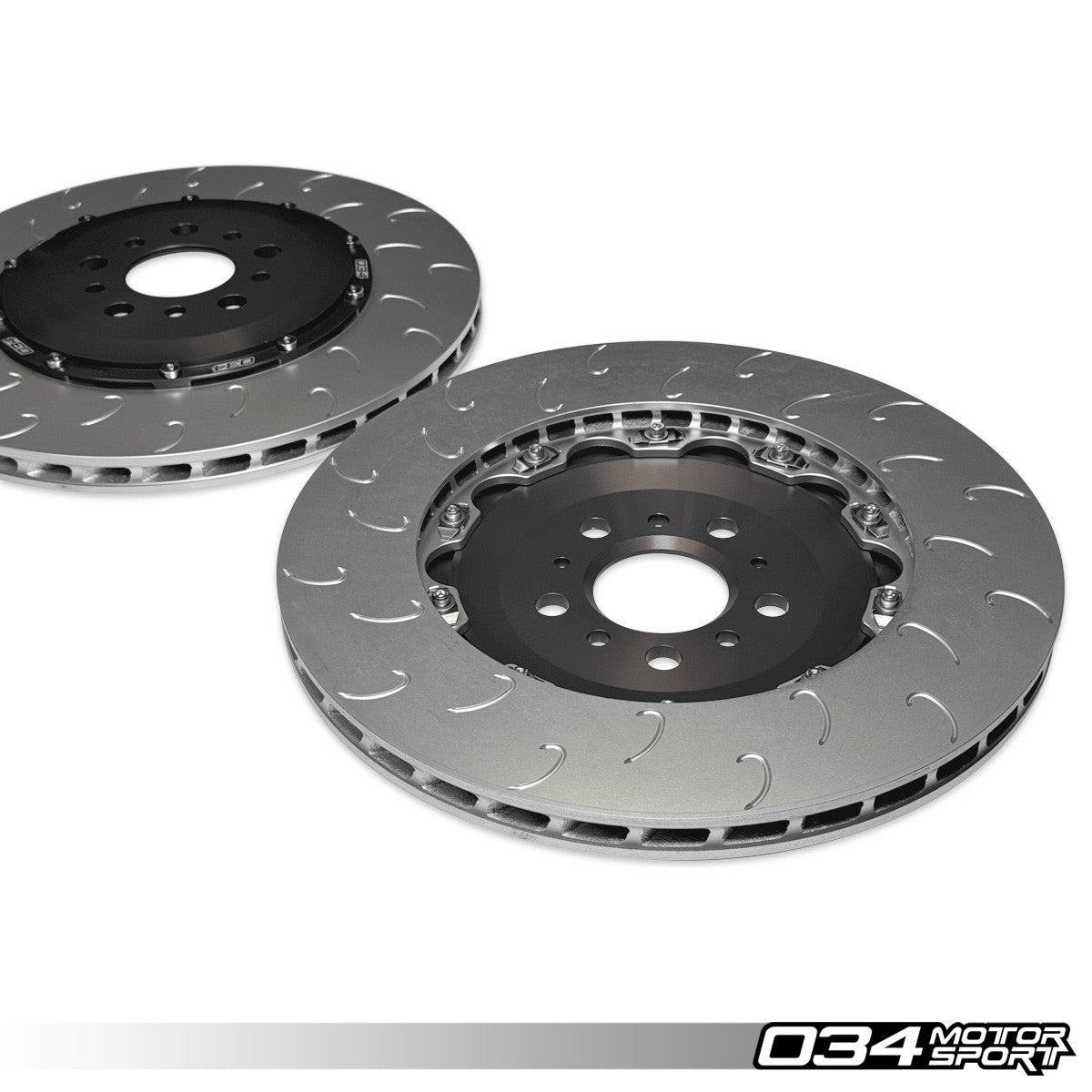 2-Piece Floating Rear Brake Rotor Upgrade Kit for G8X BMW M2/M3/M4 - image 3