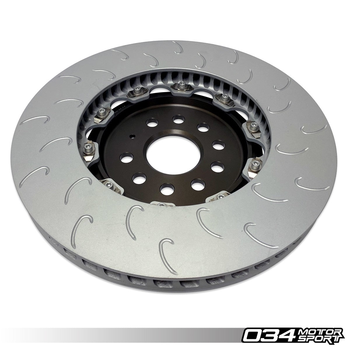 2-Piece Floating Front Brake Rotor Upgrade Kit, Volkswagen & Audi MQB and MQB EVO with 2.0T TFSI (Performanc - image 4