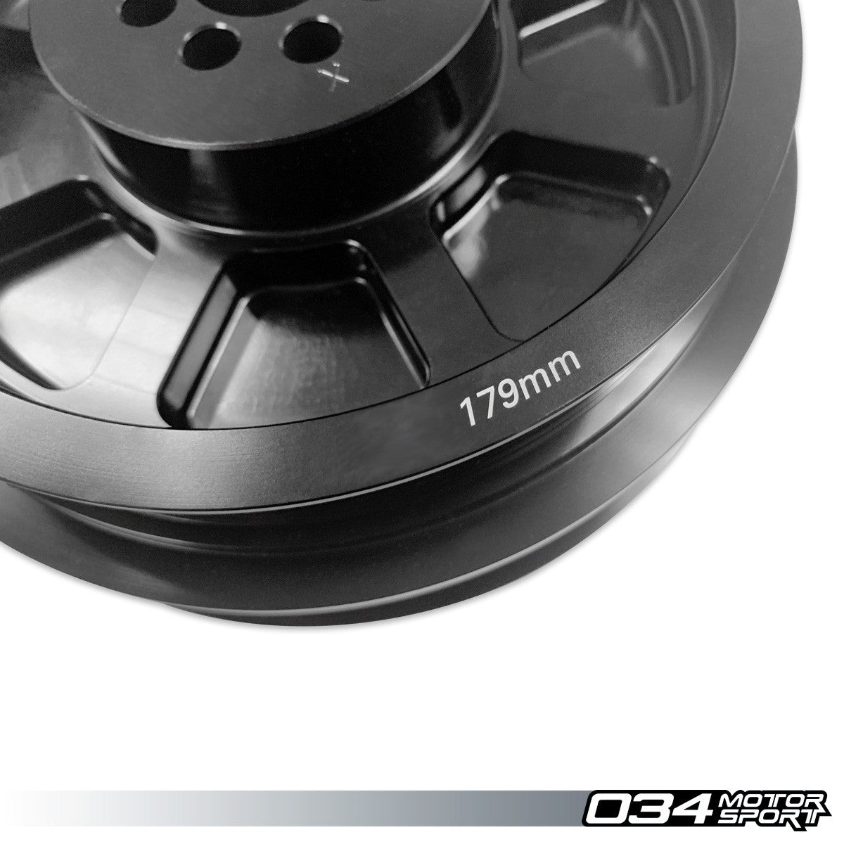 034Motorsport 3.0 TFSI Supercharger 179mm Crank Pulley Upgrade, B8/B8.5 Audi S4/S5/Q5/SQ5 & C7 Audi A6/A7 - image 3