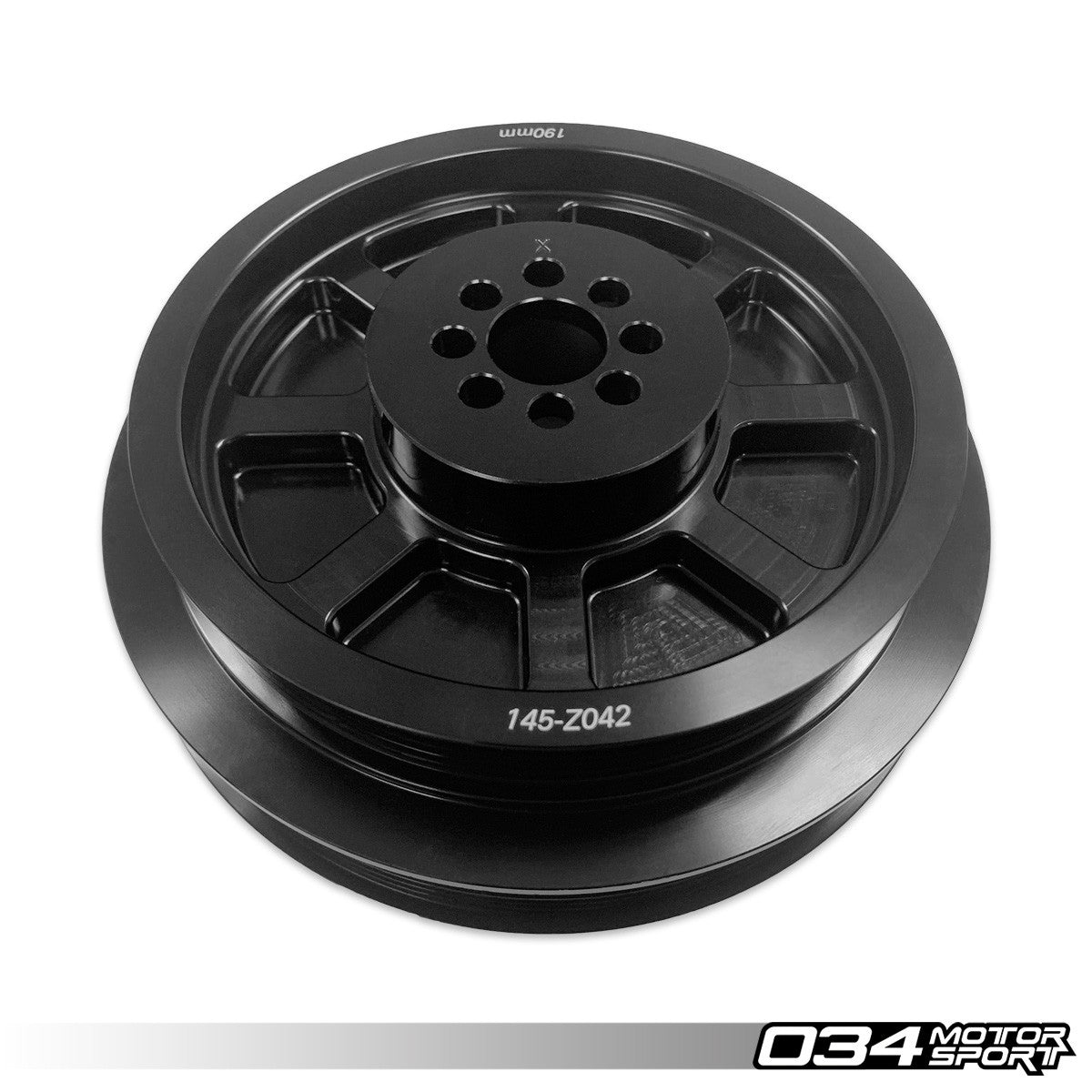 034Motorsport 3.0 TFSI Supercharger 190mm Crank Pulley Upgrade, B8/B8.5 Audi S4/S5/Q5/SQ5 & C7 Audi A6/A7 - image 2