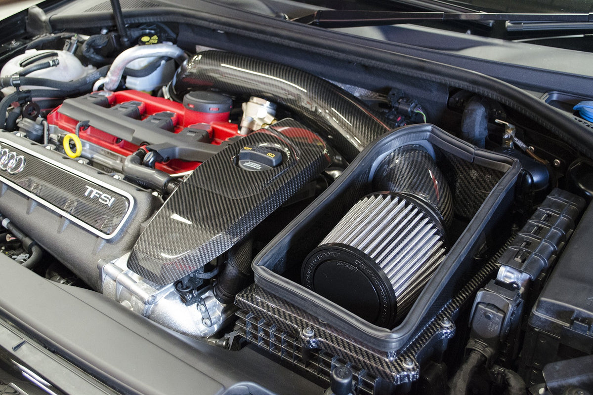 8V Audi RS3 2.5 TFSI X34 Carbon Fiber Cold Air Intake System for ROW (Non-USA) Vehicles - image 6