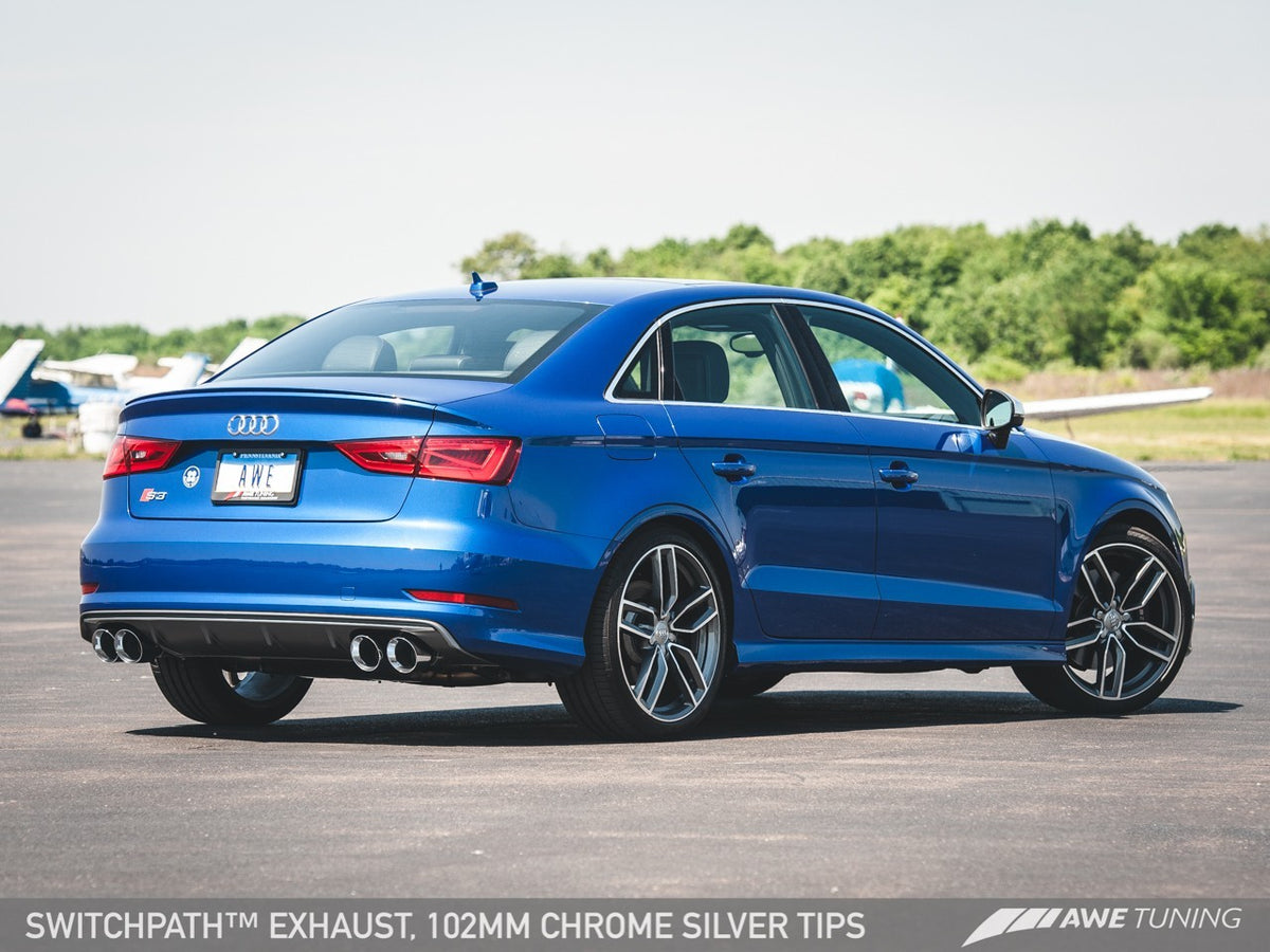 AWE Tuning MQB (8V) Audi S3 SwitchPath™ Performance Cat-Back Exhaust System - image 4