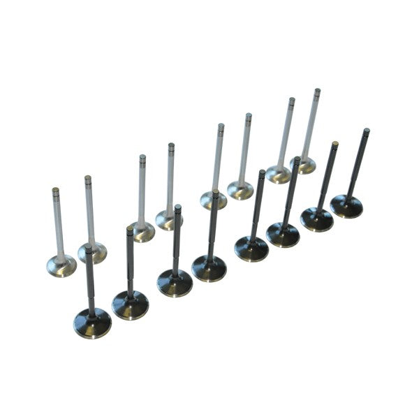 Valve Set, 2.0T FSI, Stock Size, Stainless/Inconel
