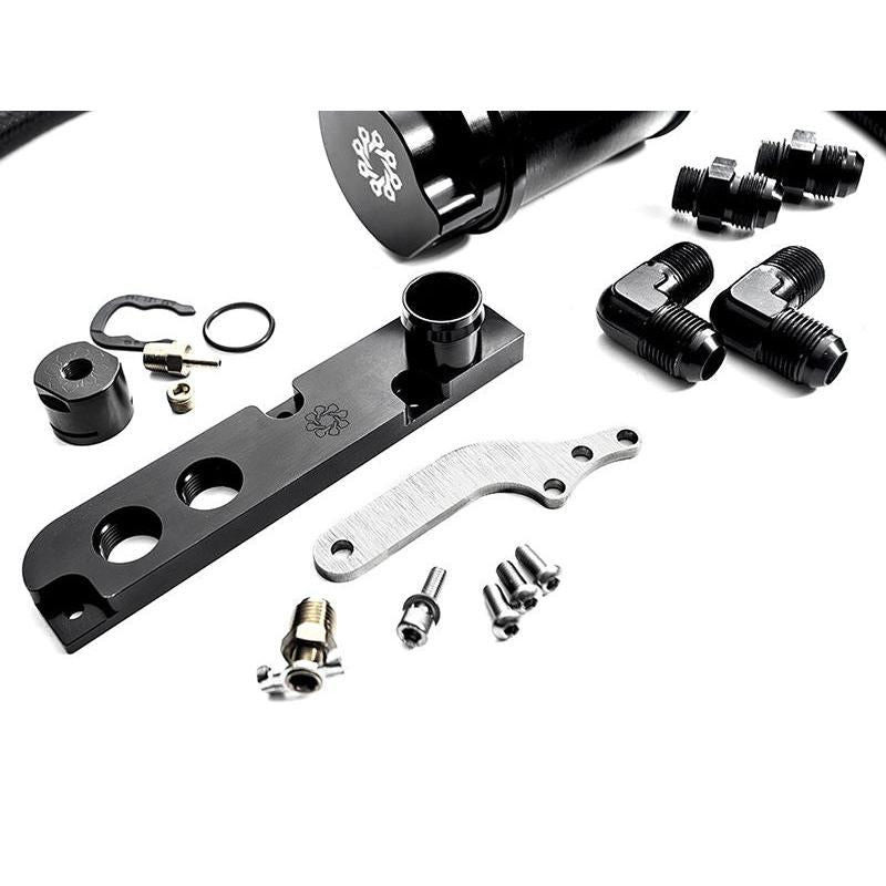 IE MK5 & MK6 Golf R 2.0T FSI Recirculating Catch Can Kit (For OEM Valve Cover)