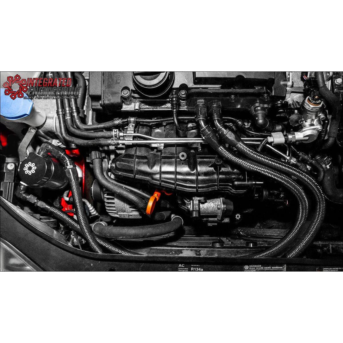 IE MK5 & MK6 Golf R 2.0T FSI Recirculating Catch Can Kit (For OEM Valve Cover)