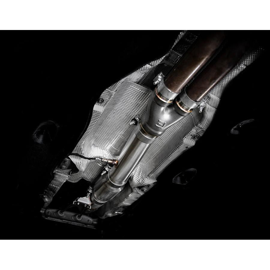 IE Y-Pipe Adapter Kit For 8V RS3 Exhaust Systems | Used to adapt to stock downpipe/catback