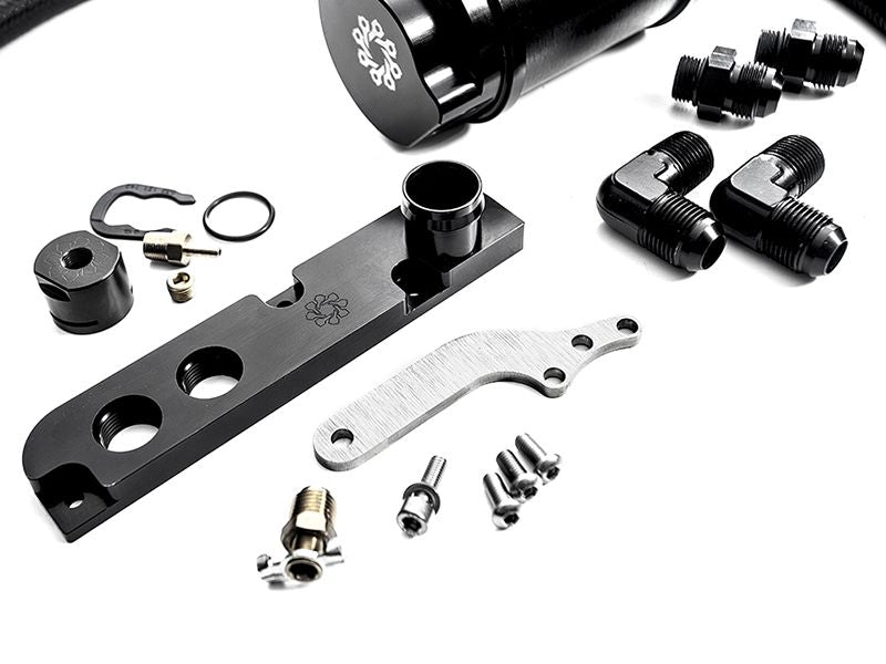 IE MK5 & MK6 Golf R 2.0T FSI Recirculating Catch Can Kit (For OEM Valve Cover) - image 4