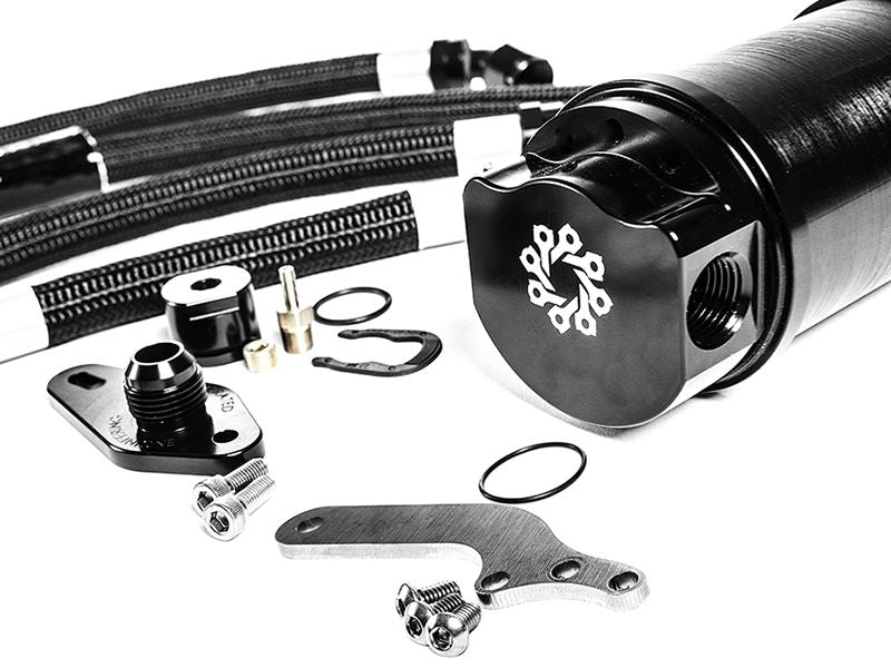 IE 2.0T FSI Catch Can Kit For IE Billet Valve Cover | Fits MK5, MK6 Golf R, Mk2 TTS - image 2