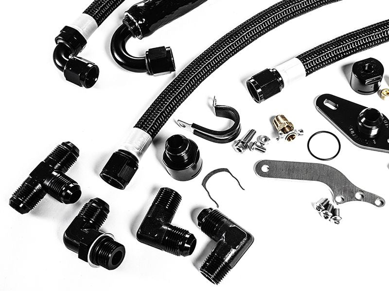 IE 2.0T FSI Catch Can Kit For IE Billet Valve Cover | Fits MK5, MK6 Golf R, Mk2 TTS - image 3