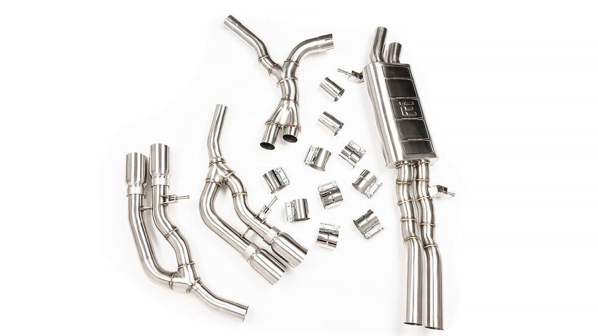 iE Catback Exhaust System For Audi B9 S5 - image 3