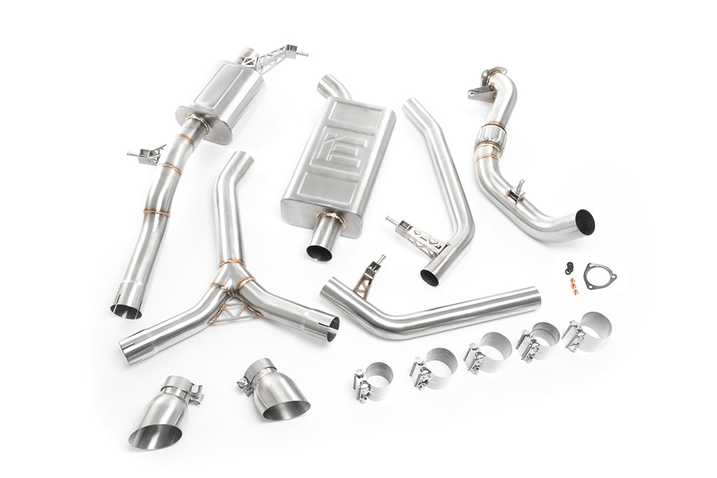 iE Catback Exhaust System For Audi B9 A4 - image 5