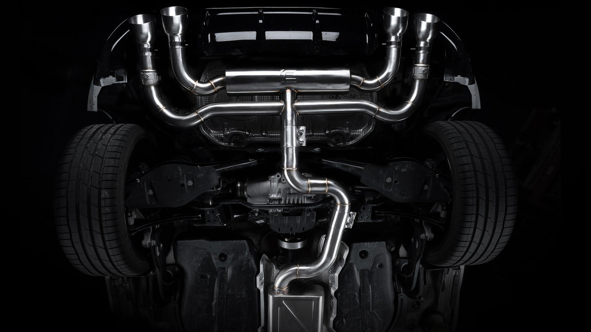 iE Catback Exhaust System For VW MK8 Golf R - image 4