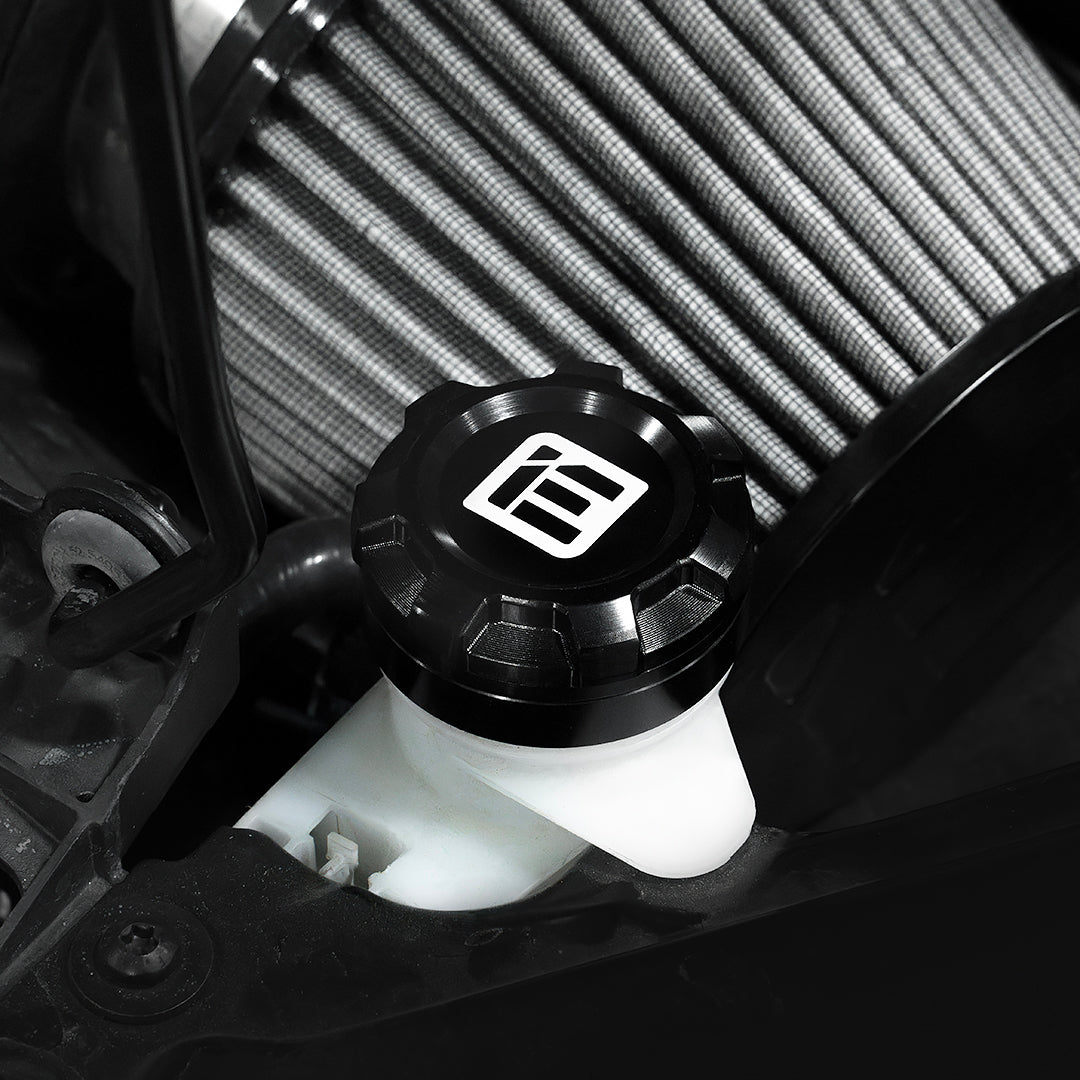 iE Aluminum Washer Fluid Cap For Audi & VW - image 3