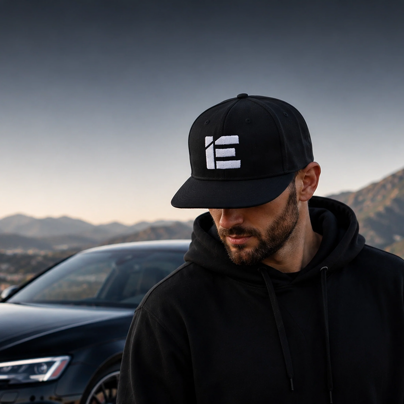 iE Logo Snapback Cap