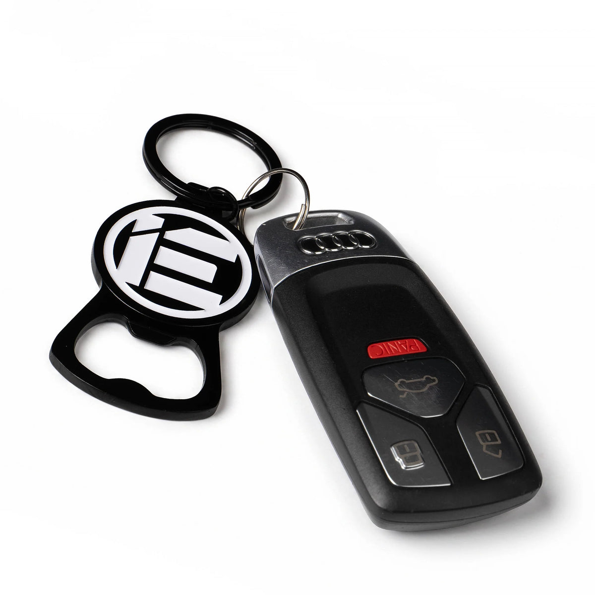 iE Logo Bottle Opener Keychain - image 2