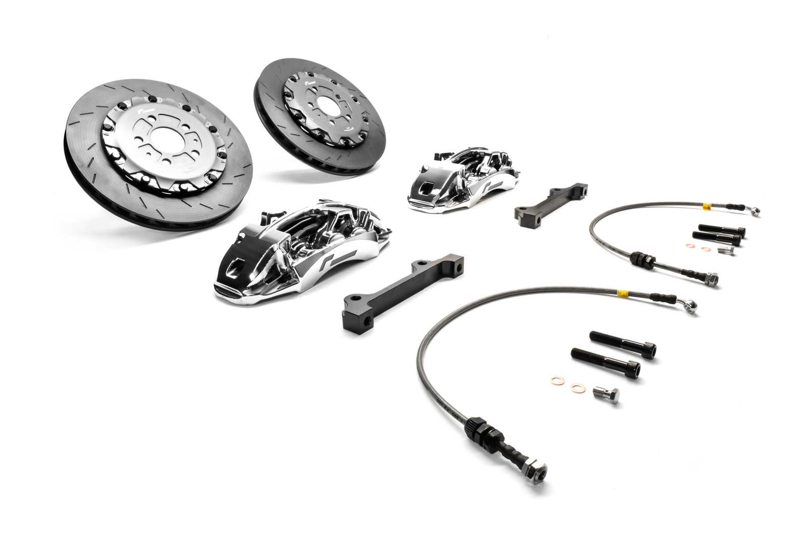 RacingLine Stage 3 Forged Monoblock 355mm Brake Upgrade Kit, Audi/Volkswagen MQB
